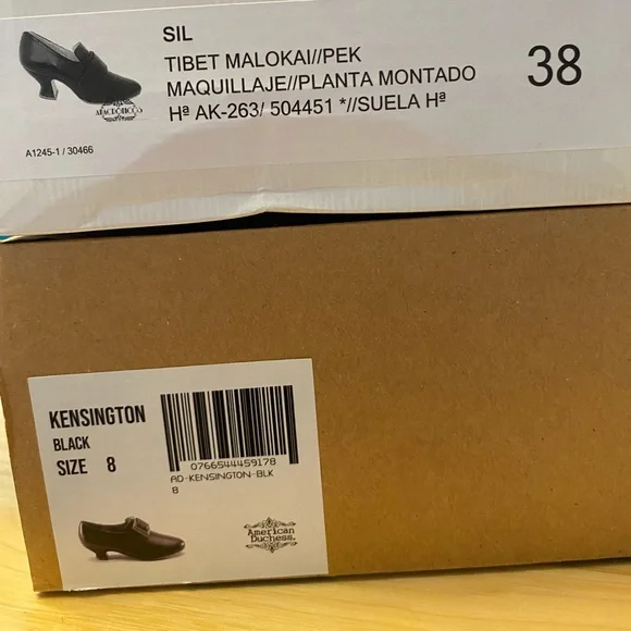 2 18th century shoes American duchess and anacronicos - Picture 9 of 10